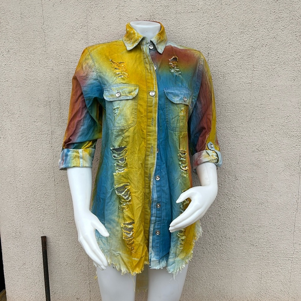 Thrill long sleeves shirt sz m euc